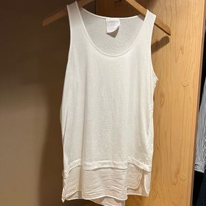 Majistic tank top in white size med